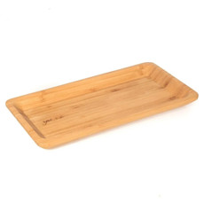 Imagem de BANDEJA PETISQUEIRA EM BAMBU YOI - 25,5X13X2 CM  - Martiplast Ind Com De Plasticos Ltda