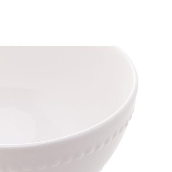 Imagem BOWL DE PORCELANA NEW BONE PEARL BRANCO 12,5X7CM LYOR