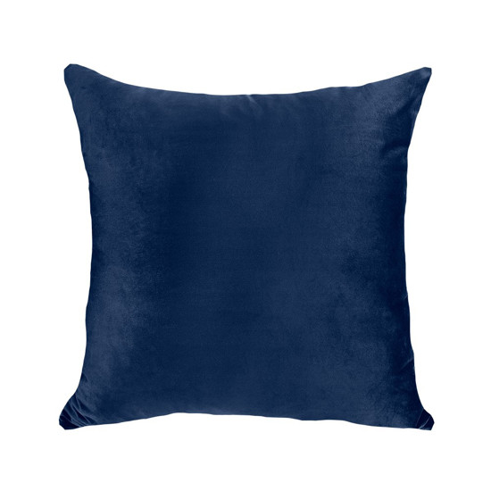 Imagem ALMOFADA VELUDO SOFT LISO 52X52 AZUL - DECORTEXTIL