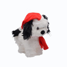 Imagem de CACHORRO DANCING COM GORRO MOVIDO A PILHA 3AA 28X15X25CM - TOK DA CASA  - Store Mania Comercio E Importacao Ltda