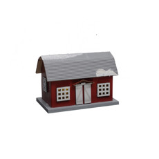 Imagem de CASINHA DECORATIVA  NEVADO 12,5X8X9CM - TOK DA CASA - Store Mania Comercio E Importacao Ltda