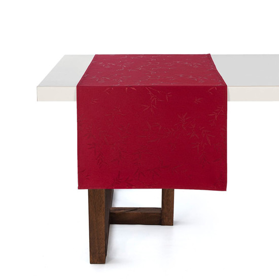 Imagem TRILHO DE MESA/CAMINHO DE MESA DE NATAL KARSTEN VERÍSSIMO VERMELHO 50X1,60M 