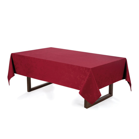 Imagem TOALHA DE MESA DE NATAL RETANGULAR KARSTEN 6 LUGARES VERÍSSIMO VERMELHO 