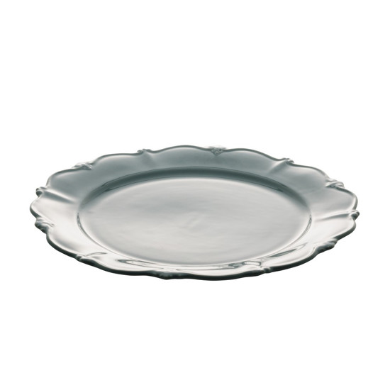 Imagem PRATO RASO PORCELANA FANCY MENTA 27CM - WOLFF