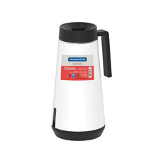 Imagem de BULE TÉRMICO TRAMONTINA EXATA EM AÇO INOX BRANCO 750 ML - Tramontina Nordeste S A