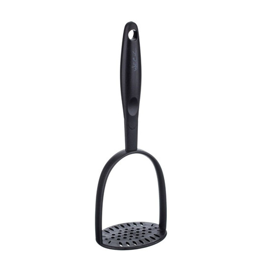 Imagem AMASSADOR DE LEGUMES NYLON 26 CM UTENSÍLIO COZINHA PRETO