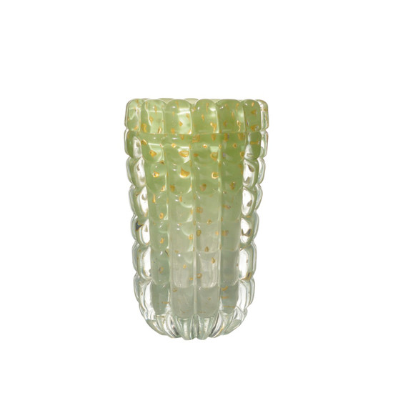 Imagem VASO IMPERIAL G VERDE OPALINO - CRISTAIS MURANESE