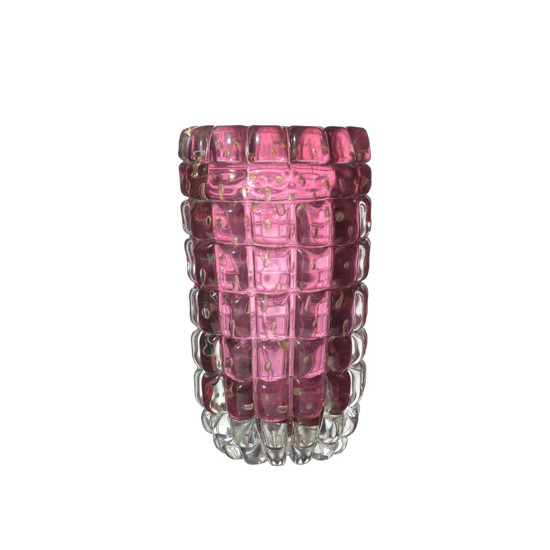 Imagem VASO IMPERIAL GG FUCSIA - CRISTAIS MURANESE