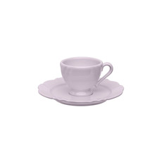 Imagem de XÍCARA DE CAFEZINHO 75ML COM PIRES FABULA OXFORD  - Oxford Porcelanas Sudeste Ltda