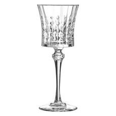 Imagem de JOGO DE TAÇA VINHO 6 PEÇAS CRISTAL TRANSPARENTE 190ML LADY DIAMOND 20X8X8CM - Gs Comercio Internacional Ltda