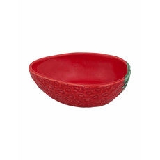 Imagem de BOWL OVAL BORDALLO PINHEIRO MORANGOS 13,5X11X4CM BORDALLO PINHEIRO - Vaa Brasil Comercio Importacao E Esportacao Sa