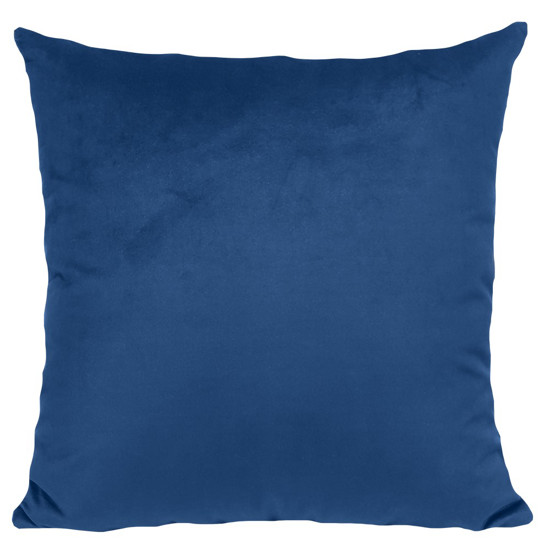 Imagem ALMOFADA VELUDO SOFT LISO 52X52CM CLASSIC BLUE - DECORTEXTIL