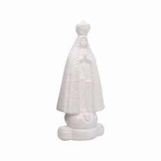 Imagem de ESCULTURA NOSSA SENHORA DE CERÂMICA MEDIA COR BRANCO  - Atacado Monte Real Ltda