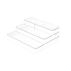 Imagem de ORGANIZADOR MULTINIVEL EXTENSIVEL CLEAR 29X25X10CM OU MARTIPLAST  - Martiplast Ind Com De Plasticos Ltda