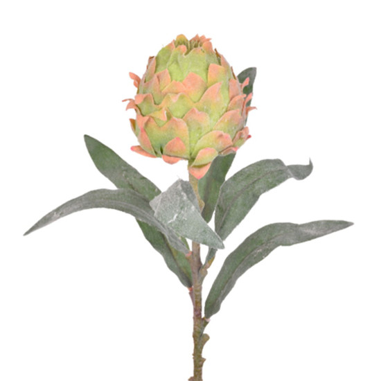 Imagem HASTE PROTEA FLOCADA COR VERDE 13X60CM GRILLO 51774