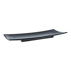 Imagem de TRAVESSA SASHIMI ORIENTE COR PRETO 36,3X13,5X3,3CM COZA  - Brinox Metalurgica Sa