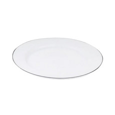 Imagem de PRATO PARA SOBREMESA 19CM ITAMARAT FILETE PRATEADO EM PORCELANA  - Schmidt Industria Comercio Importacao E Exportacao Ltda