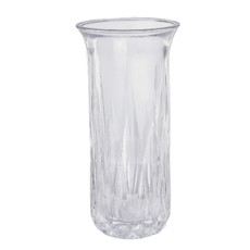 Imagem de VASO DECORATIVO DE VIDRO TRANSPARENTE 11X11X24M GRILLO 51356 - Grillo Ltda