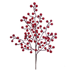 Imagem de HASTE BERRIES SILVESTRES COR VERMELHO 15X61CM - GRILLO 50934 - Grillo Ltda