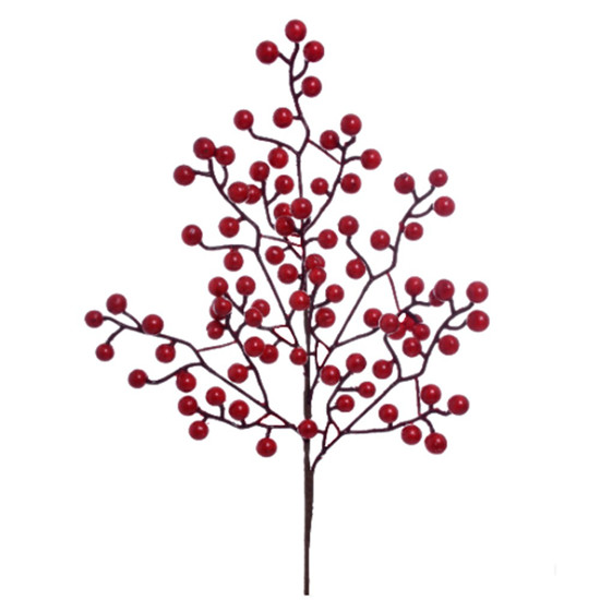 Imagem HASTE BERRIES SILVESTRES COR VERMELHO 15X61CM - GRILLO 50934