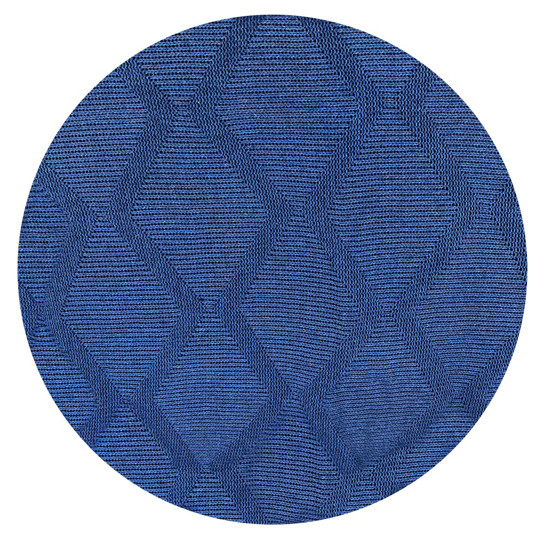 Imagem MANTA TRICO BASIC LOSANGO 0,90X1,80 AZUL - DECORTEXTIL