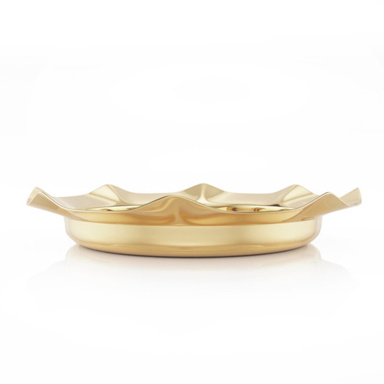 Imagem BANDEJA DECORATIVA BONBON GOLD 26,5CM X 4,5CM - WOLFF