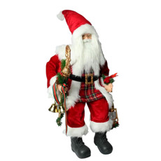 Imagem de PAPAI NOEL DECORATIVO SENTADO 60CM - TOK DA CASA - Store Mania Comercio E Importacao Ltda