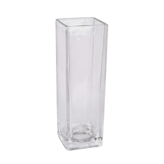 Imagem VASO DECORATIVO DE VIDRO 8 X 8 X 25CM - GRILLO 52926