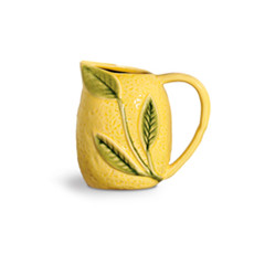 Imagem de JARRA LIMÃO DE CERÂMICA COR AMARELO E VERDE 1.500 ML  - Scalla Ceramica Artistica Ltda-Epp