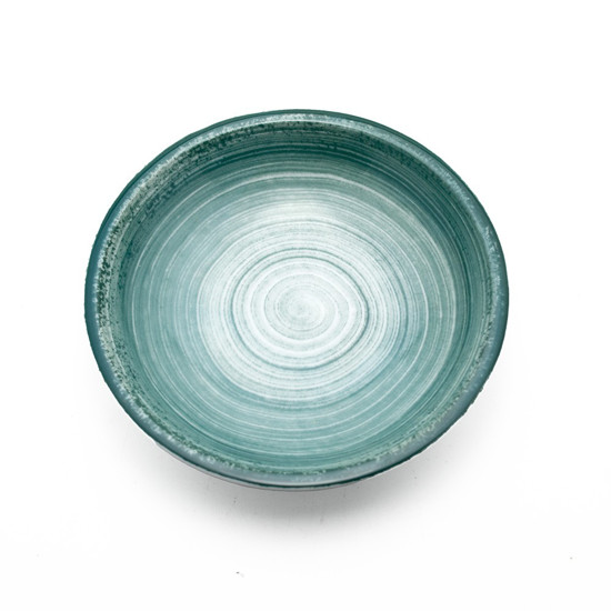 Imagem BOWL MULTIUSO COR VERDE DE PORCELANA 21X21X4CM - SCHMIDT 