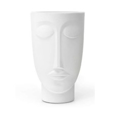 Imagem de VASO DECORATIVO FACE MULHER 48 COR BRANCO 18X29X48 - NUTRIPLAN  - Nutriplast Industria E Comercio Ltda