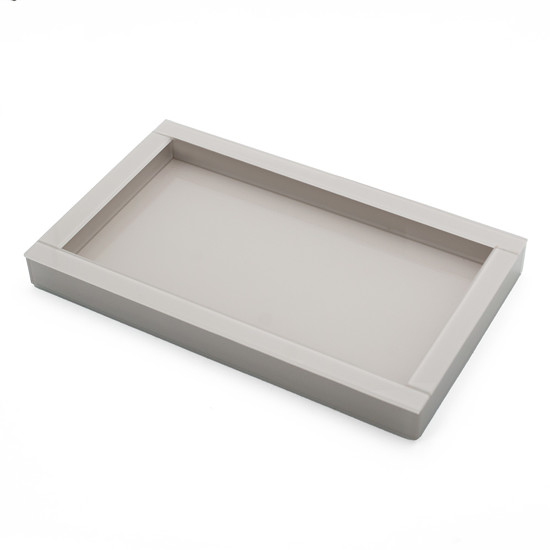 Imagem BANDEJA DECORATIVA OFF WHITE M - 35 X 21 X 4CM