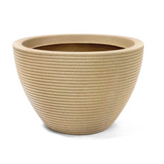 Imagem de VASO DECORATIVO RISCATTO OVAL BAIXO 39 COR AREIA 39,2X59,1X31,5CM - NUTRIPLAN  - Nutriplast Industria E Comercio Ltda