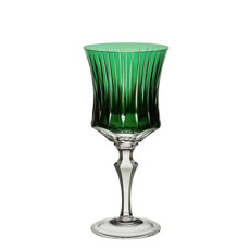 Imagem de TAÇA DE CRISTAL STRAUSS PARA ÁGUA 400 ML COR VERDE ESCURO  - Oxford Porcelanas S/A