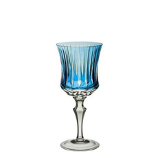 Imagem de TAÇA DE CRISTAL STRAUSS PARA VINHO BRANCO 330 ML COR AZUL CLARO - Oxford Porcelanas S/A