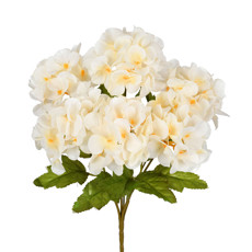 Imagem de BUQUÊ HORTENSIA OUTONADO X6 BEGE 33X11CM - GRILLO 53001 - Grillo Ltda