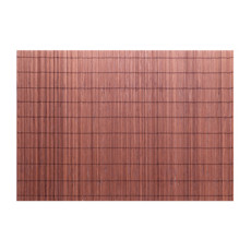 Imagem de LUGAR AMERICANO DE BAMBU ESTEIRA MARROM 30CM X 45CM - LYOR - Coliseu Presentes Ltda