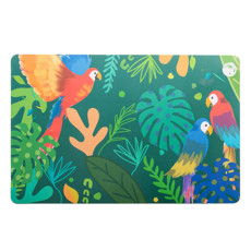 Imagem de LUGAR AMERICANO DE PLÁSTICO TROPICAL BIRDS 43,5CM X 28,5CM - LYOR - Coliseu Presentes Ltda