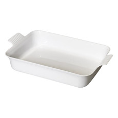 Imagem de TRAVESSA COM ALÇA LE CHEF BRANCA 31,5×18,5×8,5 CM - PARAMOUNT  - Paramount Ind E Com De Plast Ltda