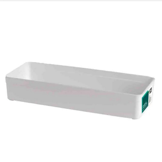 Imagem ORGANIZADOR DE PLASTICO BRANCO 40 X 15 X 7,5 CM - PARAMOUNT