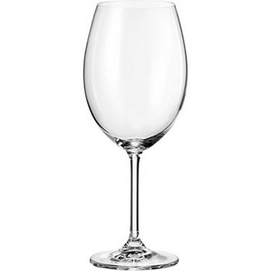 Imagem JOGO DE TAÇAS BOHEMIA GASTRO EM CRISTAL PARA VINHO 590ML 6 UNIDADES DE 23X9X9CM - GS 