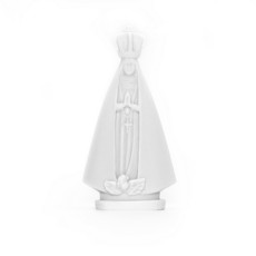 Imagem de IMAGEM NOSSA SENHORA APARECIDA COR BRANCO 11CM - VIGORE  - Vigore Art Decor Eireli