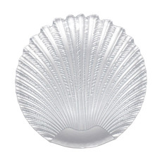 Imagem de CENTRO DE MESA EM FORMATO DE CONHA DEKOR-CLAM 33CM COR PEROLA VYLUX  - Vylux Comer De Artigos Para Decorac