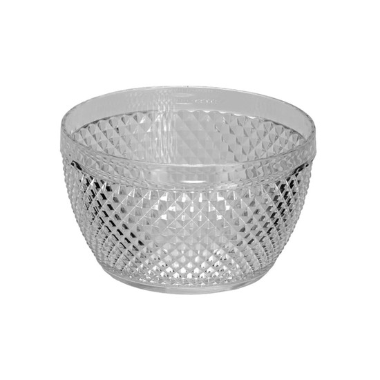 Imagem BOWL BONO HOME DIAMOND TRANSPARENTE EM ACRÍLICO 580 ML 14X14X8CM 