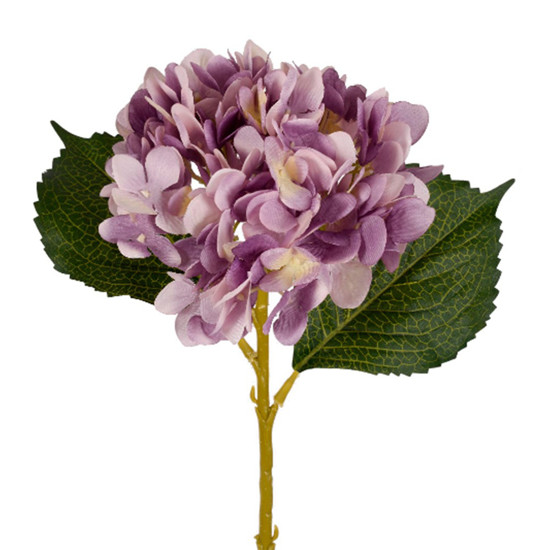 Imagem HASTE HORTENSIA SILVESTRE LAVANDA 18X46CM - GRILLO 53579