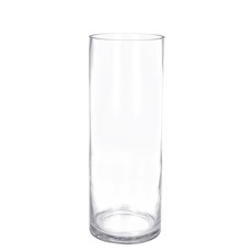 Imagem de VASO DE VIDRO TRANSPARENTE DECORATIVO 15X15X40CM - GRILLO 49783 - Grillo Ltda