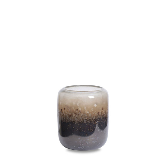 Imagem VASO DECORATIVO EM VIDRO ADA A22,3 X L18 X P18CM - KZ 