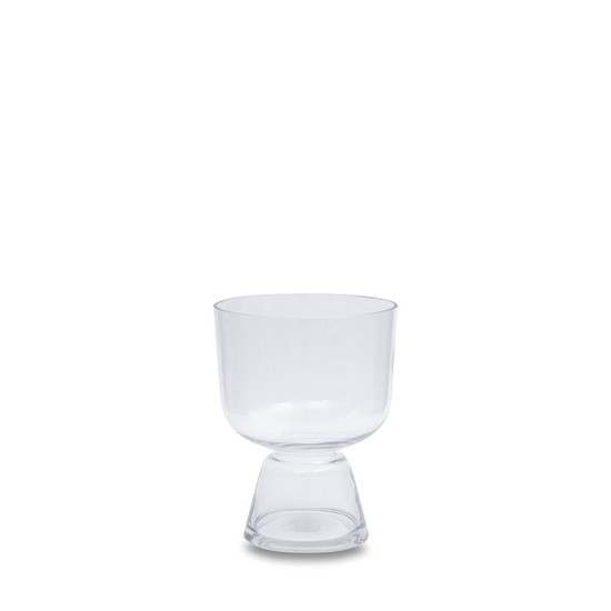 Imagem VASO DECORATIVO EM VIDRO LINHA CRYSTAL A22 X L17 X P17CM - KZ 