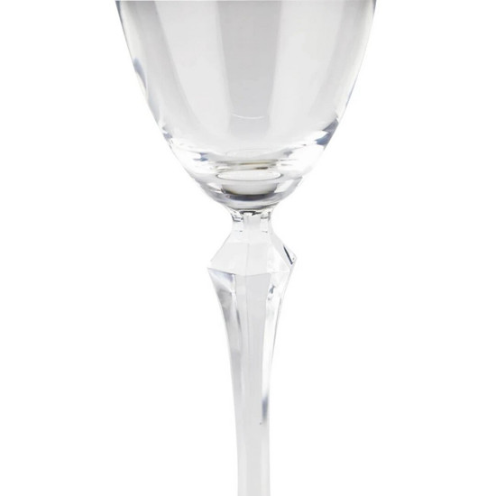 Imagem JOGO DE 6 TAÇAS PARA VINHO BRANCO EM CRISTAL ECOLÓGICO 190ML A21CM - BOHEMIA