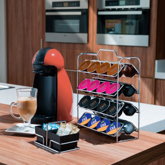 Imagem ORGANIZADOR PARA 32 CÁPSULAS DE CAFÉ COMPATÍVEL COM DOLCE GUSTO - FUTURE 